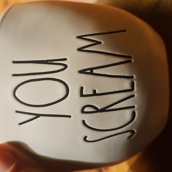 Rae Dunn I SCREAM, YOU SCREAM bowl set - Picture 3 of 6